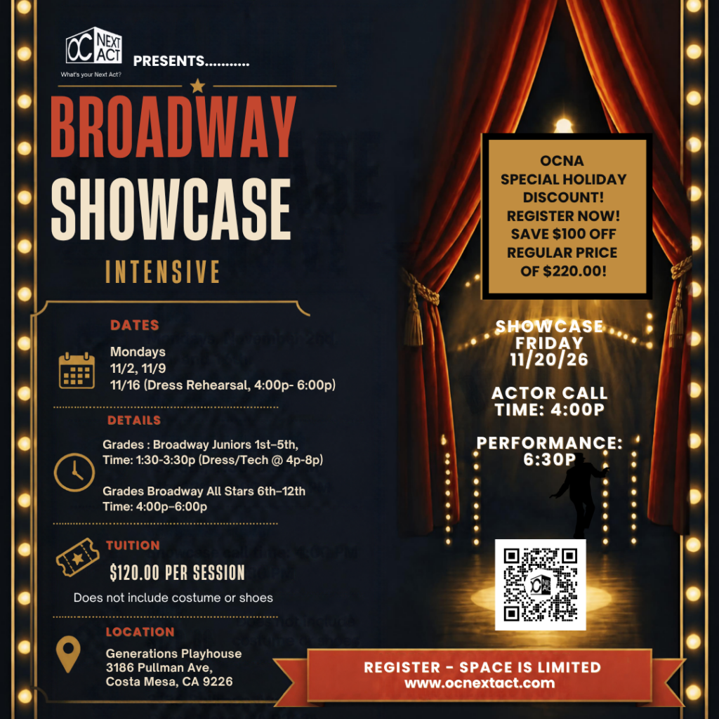 Broadway Showcase Intensive