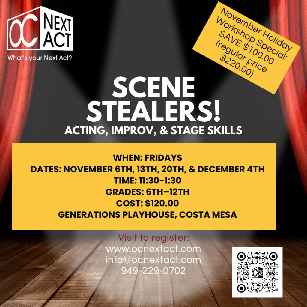 Scene Stealers! – Acting, Improv & Stage Skills